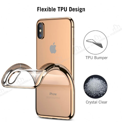 G-Case Plating Series TPU  Case For iPhone XS Max - Gold