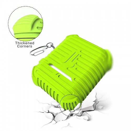 i-Smile Airpods Silicone Protective Case - Green