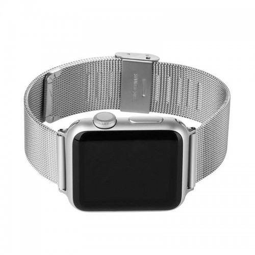 Rock Stainless Steel Strap Band For 42MM Apple Watch - Silver