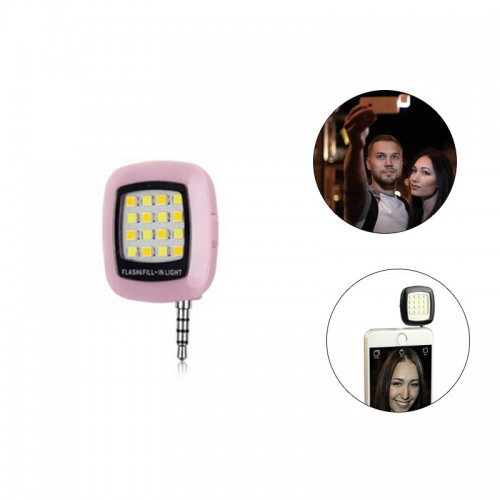 Built-in 16 LED Selfie Flash Light - Pin...