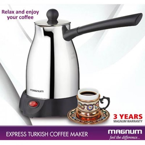 MAGNUM STAINLESS STEEL TURKISH COFFEE MAKER