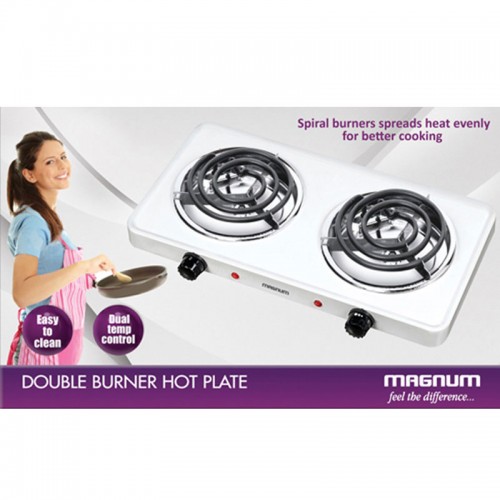 MAGNUM PORTABLE DUAL SPIRAL HOT PLATE