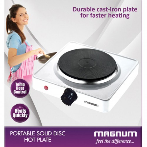 MAGNUM PORTABLE SOLID DISC HOT PLATE