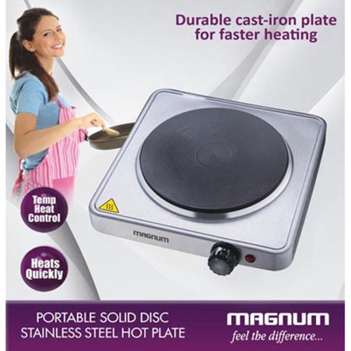 MAGNUM PORTABLE SOLID DISC HOT PLATE