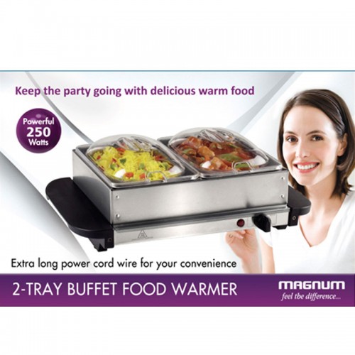 MAGNUM 2 TRAY BUFFET FOOD WARMER