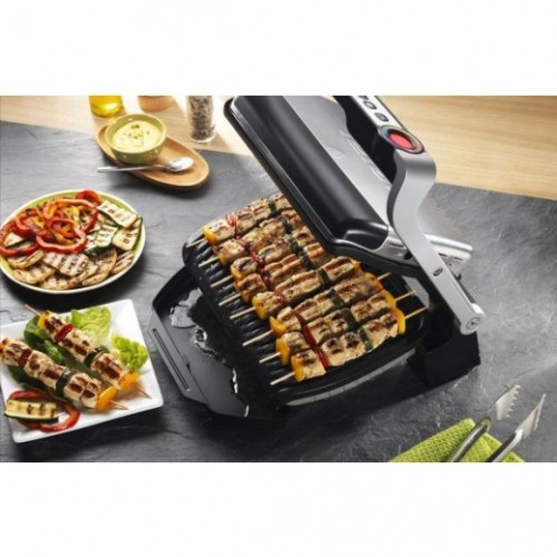 Tefal GC712D28 Optigrill+BBQ 2000W Stainless Steel Grill