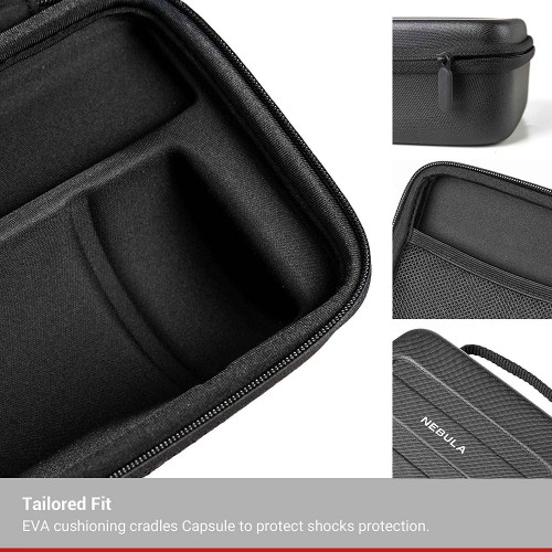 Nebula Capsule Travel Case Black