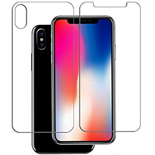 iPhone X Screen Protector Glass (Front a...