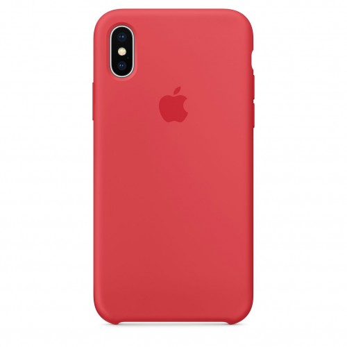 iPhone X Silicone Case - RED